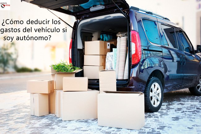 Deducción gastos vehículo autónomo